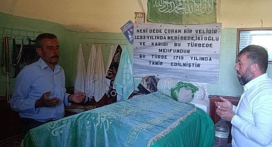 Sultan Sazlığında 'Allah dostu' Nebi dede ziyaretçilerini ağırlıyor