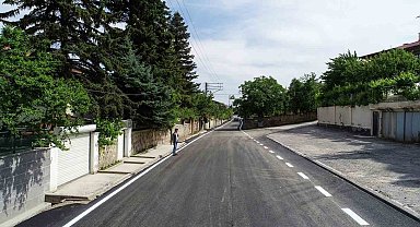 Talas'ta asfalt çalışmaları tam gaz devam ediyor