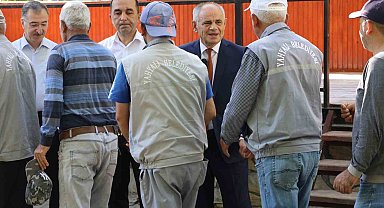 Yahyalı Belediyesi'nde bayramlaşma programı yapıldı