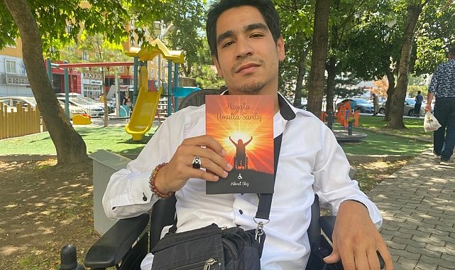 'Hayata Umutla Sarılış' kitabı ile hayata tutundu