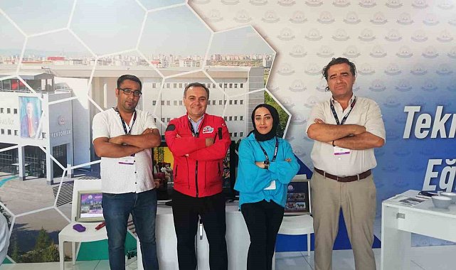TEKNOFEST 2023 Ankara'da ERÜ standına yoğun ilgi
