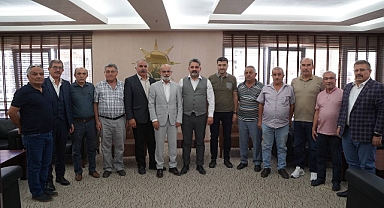 DUYKON Yönetim Kurulu'ndan AK Parti Kayseri İl Başkanı'na hayırlı olsun ziyareti