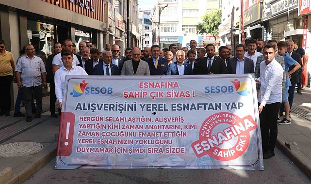 Sivas protokolü, küçük esnaf için yürüdü