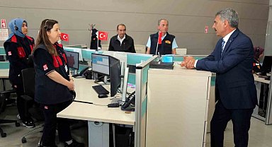 Vali Özkan, "112 Acil Çağrı Merkezini gereksiz aramalarla meşgul etmeyelim"