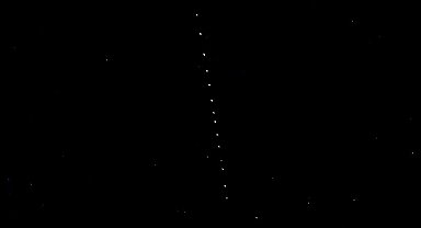 Yozgat semalarında görülen sıralı ışıklar merak uyandırdı