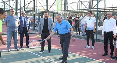 Büyükkılıç'tan Tenis Defi Ligi Sporcularına Tebrik