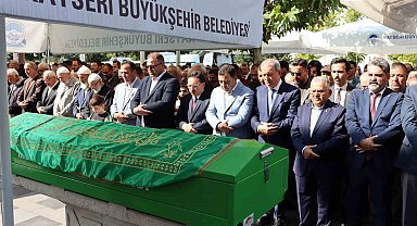 Kayseri OSB Başkanı Yalçın'ın acı günü: Vefat eden babası son yolculuğuna uğurlandı