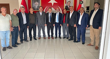 Kayseri Yozgatlı Dernekler Federasyonu'ndan Kayseri Polis Meslek Yüksekokulu Müdürü Nihat Duygu'ya ziyaret