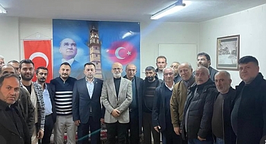MHP Kocasinan İlçe Başkanı Sayın Behsat Kürşat Önder Yeni seçilen Kayseri Yozgatlılar dernek Başkanımız Yasin Korkmaz ve Yönetimine hayırlı olsun ziyaretinde bulundu.
