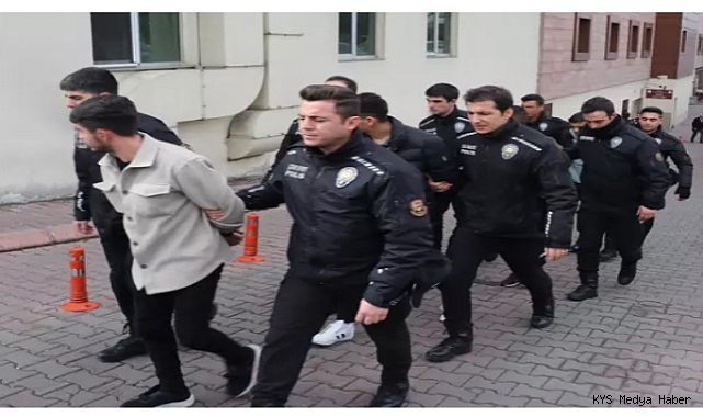 Kayseri'de 'Yılanlar grubu' soruşturmasında 5 tahliye