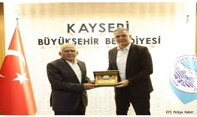 Başkan Büyükkılıç, ASKF Başkanı Önal’ı ağırladı