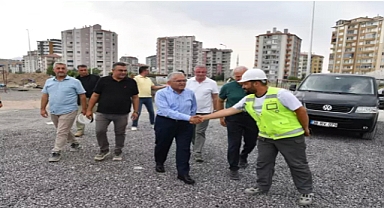 Başkan Büyükkılıç’tan meteoroloji katlı kavşağında saha incelemesi