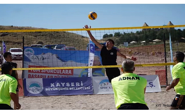 Erciyes’te ‘En Havalı Voleybol Turnuvası’ başladı