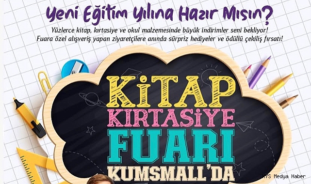 Okula dönüş coşkusu Kumsmall’da başlıyor !