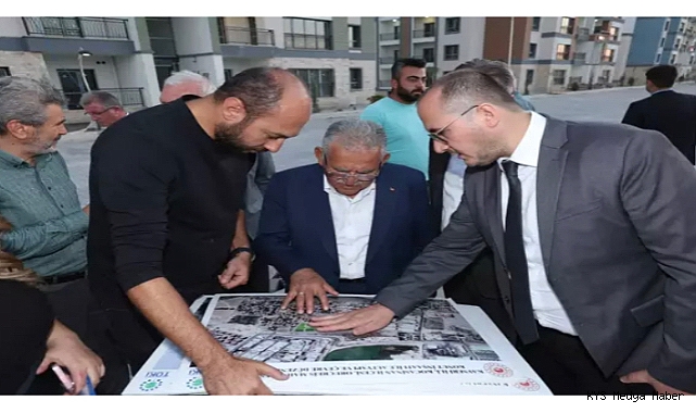 Başkan Büyükkılıç’tan Oruçreis Mahallesinde kentsel dönüşüm
