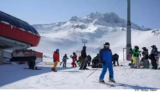 Erciyes Kayak Merkezi için yeni sezonda 3 milyon ziyaretçi hedefi