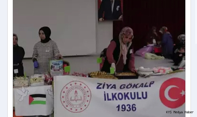 Yeşilhisar'da Gazze yararına kermes