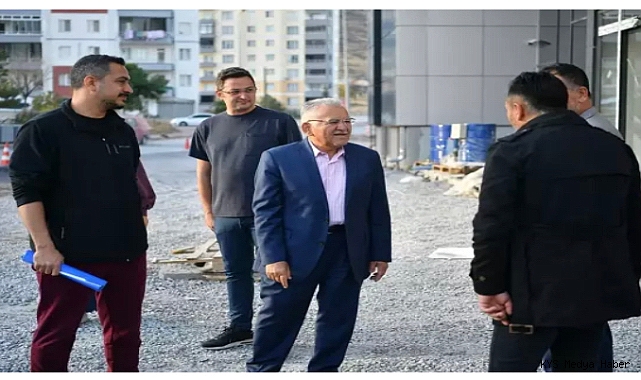 Başkan Büyükkılıç, Altınoluk Sosyal Yaşam Merkezi’ni inceledi