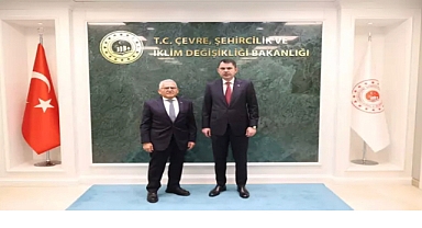 Başkan Büyükkılıç, Bakan Kurum’u ziyaret etti