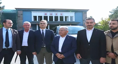 Başkan Büyükkılıç'tan Paleontoloji ve Fosil Müzesi inşaatında inceleme