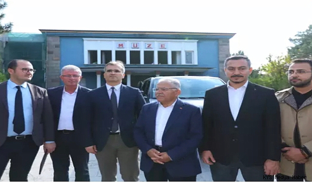 Başkan Büyükkılıç'tan Paleontoloji ve Fosil Müzesi inşaatında inceleme