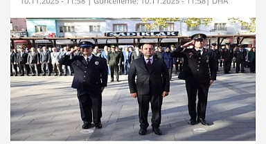 Yahyalı'da 10 Kasım anma töreni düzenlendi