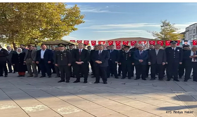 Yeşilhisar'da 10 Kasım anma töreni düzenlendi