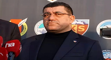 Zecorner Kayserispor Başkanı Nurettin Açıkalın: Şehri kenetlenmeye davet ediyorum