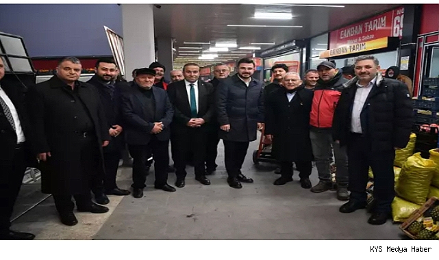 Başkan Büyükkılıç’tan Hal Kompleksi’ne ziyaret