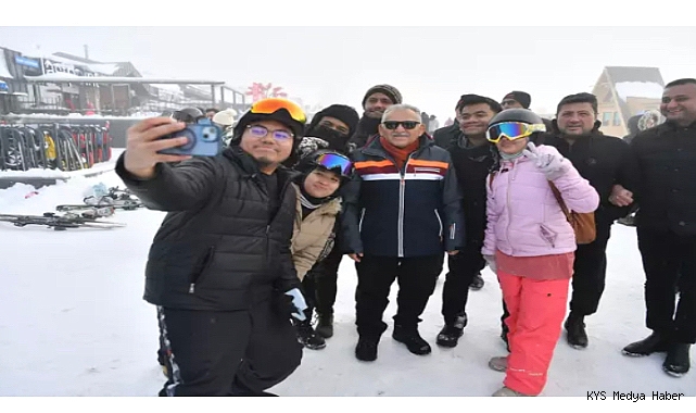 Başkan Büyükkılıç, Erciyes’te vatandaşlar ile bir araya geldi