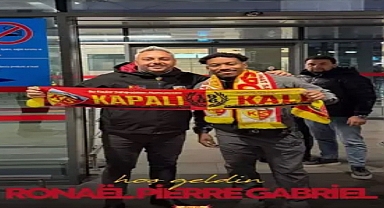 Zecorner Kayserispor'un yeni transferi Ronael Pierre-Gabriel kente geldi