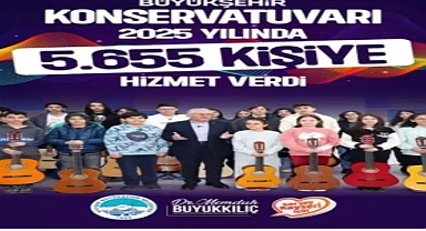 Büyükşehir konservatuvarı 5 bin 655 kişiye hizmet verdi 