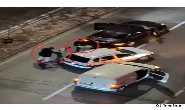 Kayseri’de trafikte yol verme kavgası kamerada: 3 gözaltı