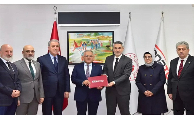 Kayseri’nin spor altyapısını güçlendirecek yatırımlar için Ankara’da protokol imzalandı