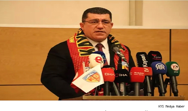 Zecorner Kayserispor Başkanı Nurettin Açıkalın güven tazeledi