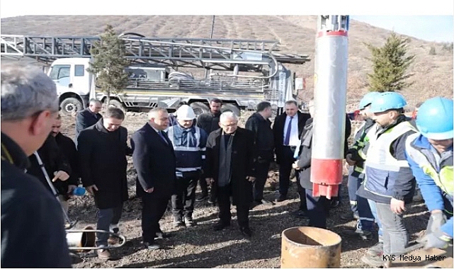 Başkan Büyükkılıç: 53 adet içme suyu sondaj kuyusu açtık