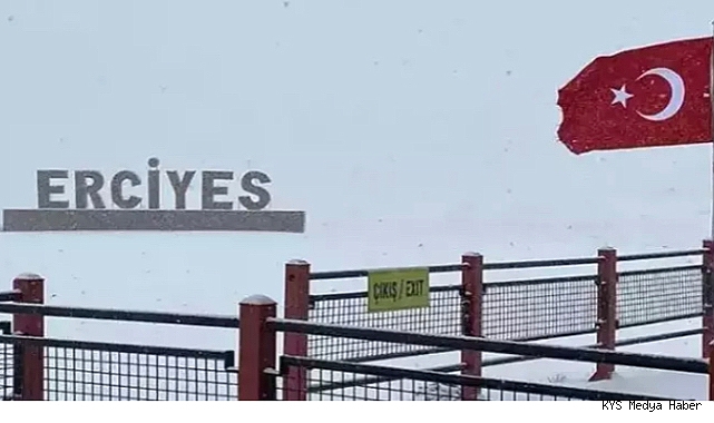 Erciyes Dağı’nda kar kalınlığı 3 metreye ulaştı