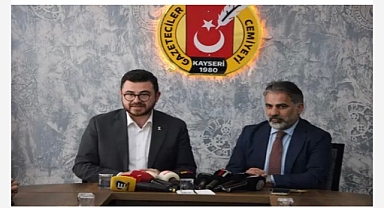 AK Parti Kayseri İl Başkanı Okandan’dan, Kayseri Gazeteciler Cemiyeti’ne ziyaret