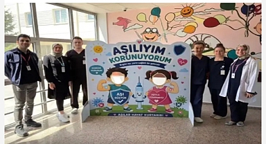 ERÜ’de aşı farkındalığı