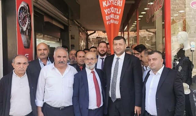 Baki Ersoy'dan Kayseri Yozgatlı Dernekler Federasyonu'na ziyaret